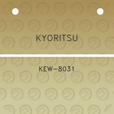 kyoritsu-kew-8031