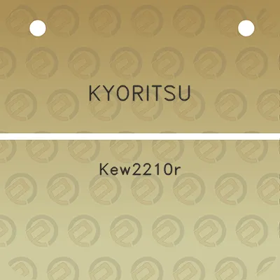 kyoritsu-kew2210r