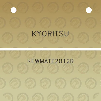 kyoritsu-kewmate2012r