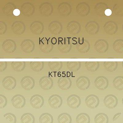 kyoritsu-kt65dl