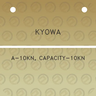 kyowa-a-10kn-capacity-10kn