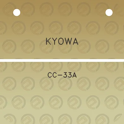 kyowa-cc-33a