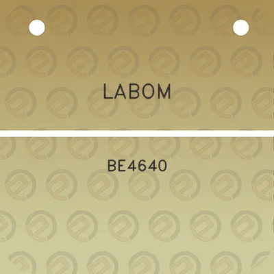 labom-be4640