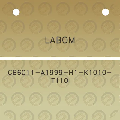 labom-cb6011-a1999-h1-k1010-t110