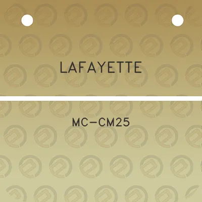 lafayette-mc-cm25