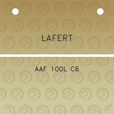 lafert-aaf-100l-c6