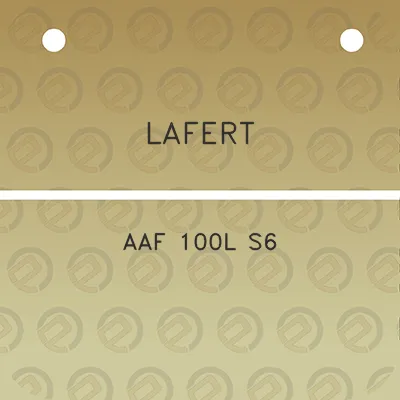 lafert-aaf-100l-s6