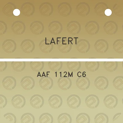 lafert-aaf-112m-c6