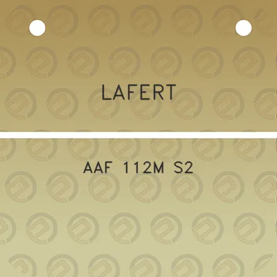 lafert-aaf-112m-s2