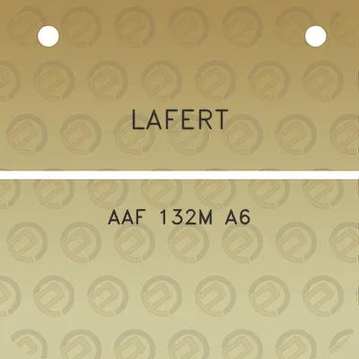 lafert-aaf-132m-a6