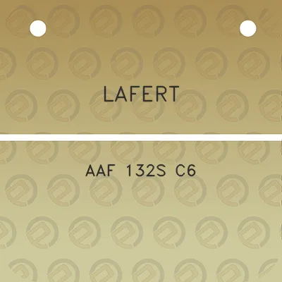 lafert-aaf-132s-c6