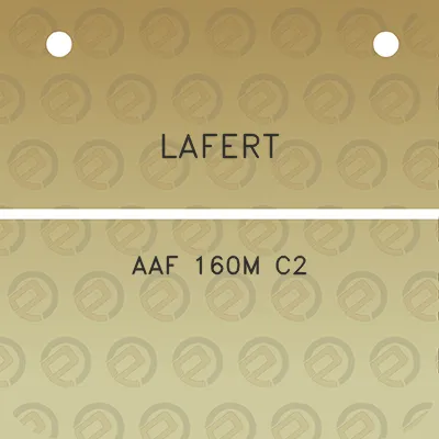 lafert-aaf-160m-c2