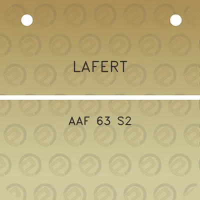 lafert-aaf-63-s2