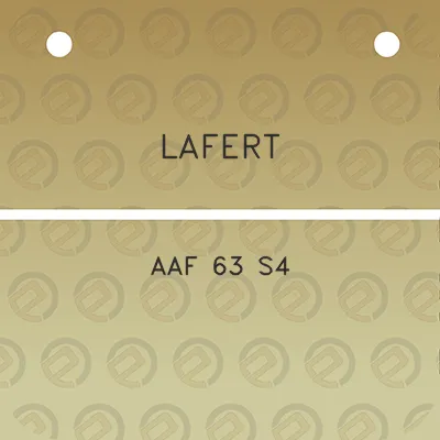 lafert-aaf-63-s4