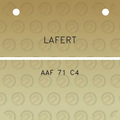 lafert-aaf-71-c4