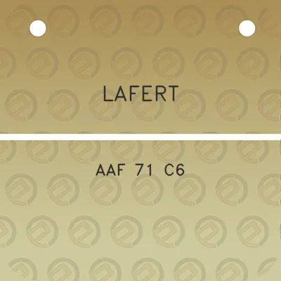 lafert-aaf-71-c6