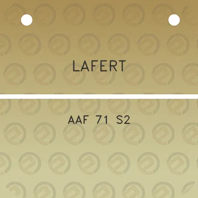 lafert-aaf-71-s2