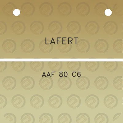 lafert-aaf-80-c6