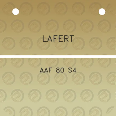 lafert-aaf-80-s4