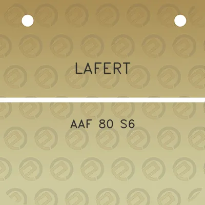 lafert-aaf-80-s6