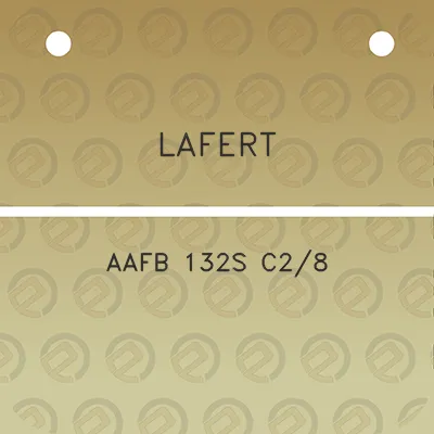 lafert-aafb-132s-c28