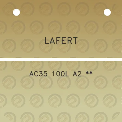 lafert-ac35-100l-a2