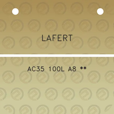 lafert-ac35-100l-a8