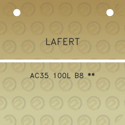 lafert-ac35-100l-b8