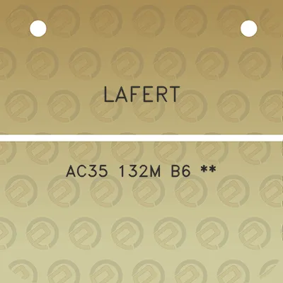 lafert-ac35-132m-b6