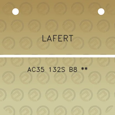 lafert-ac35-132s-b8