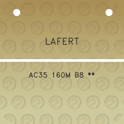 lafert-ac35-160m-b8