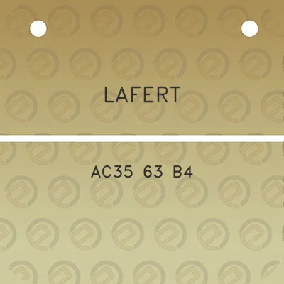 lafert-ac35-63-b4