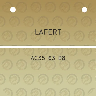 lafert-ac35-63-b8