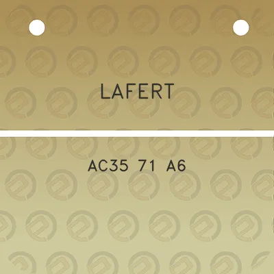 lafert-ac35-71-a6