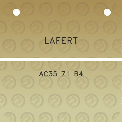 lafert-ac35-71-b4