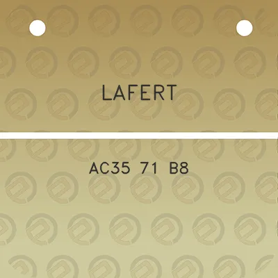 lafert-ac35-71-b8