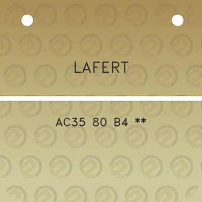 lafert-ac35-80-b4