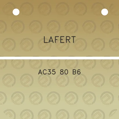 lafert-ac35-80-b6