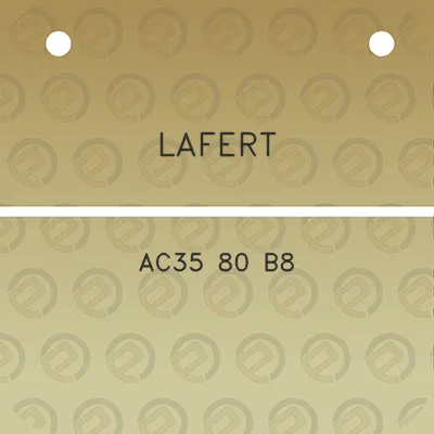 lafert-ac35-80-b8