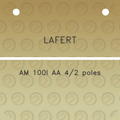 lafert-am-100l-aa-42-poles