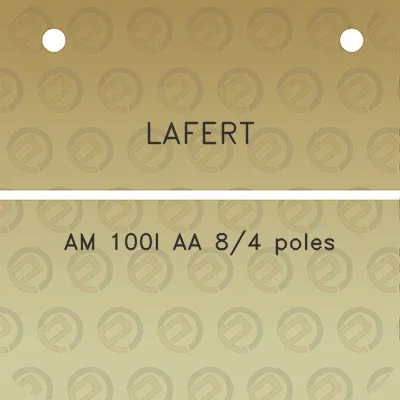 lafert-am-100l-aa-84-poles