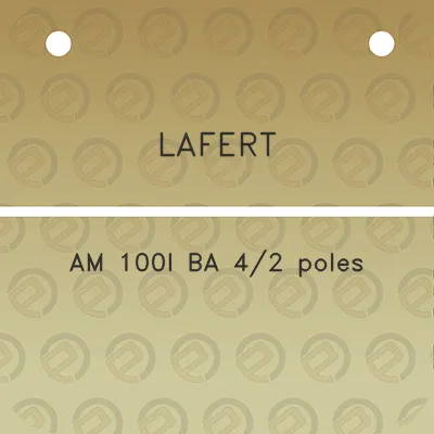 lafert-am-100l-ba-42-poles