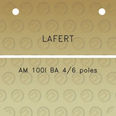 lafert-am-100l-ba-46-poles