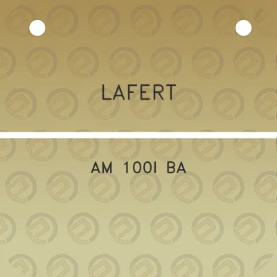 lafert-am-100l-ba