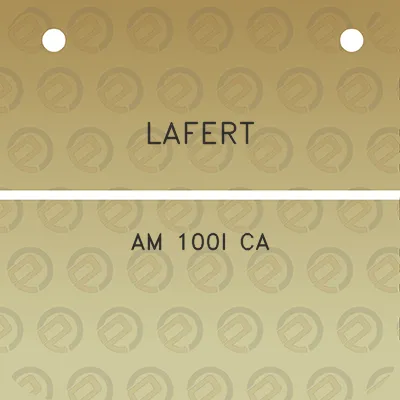 lafert-am-100l-ca