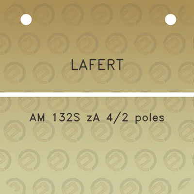 lafert-am-132s-za-42-poles