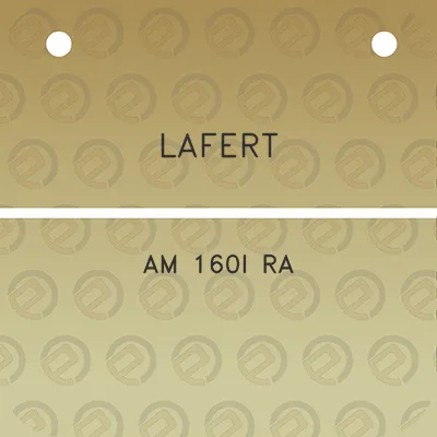 lafert-am-160l-ra