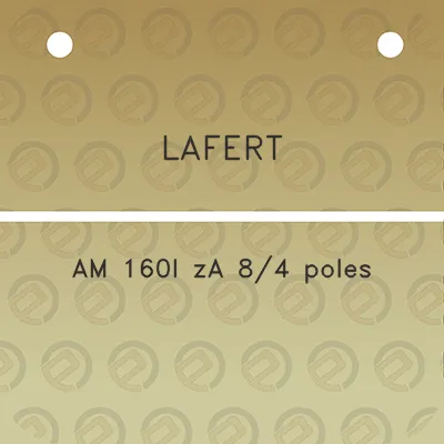 lafert-am-160l-za-84-poles