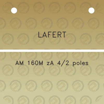 lafert-am-160m-za-42-poles