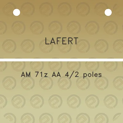 lafert-am-71z-aa-42-poles